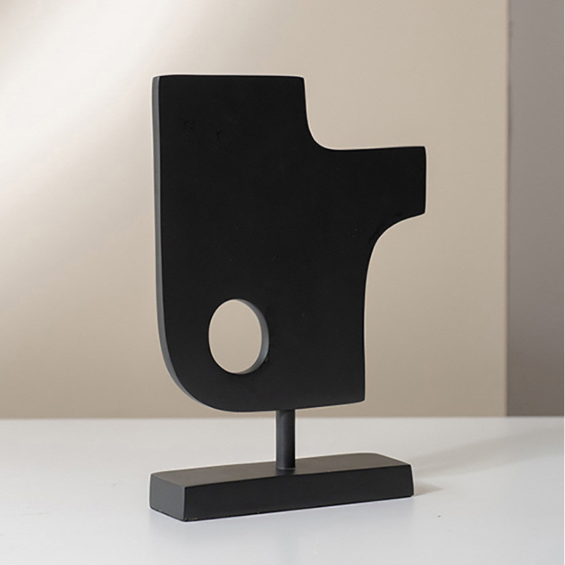 JZUS Minimalist modern geometric abstract decorative pieces, suitable for model homes, sales offices, living rooms, stud