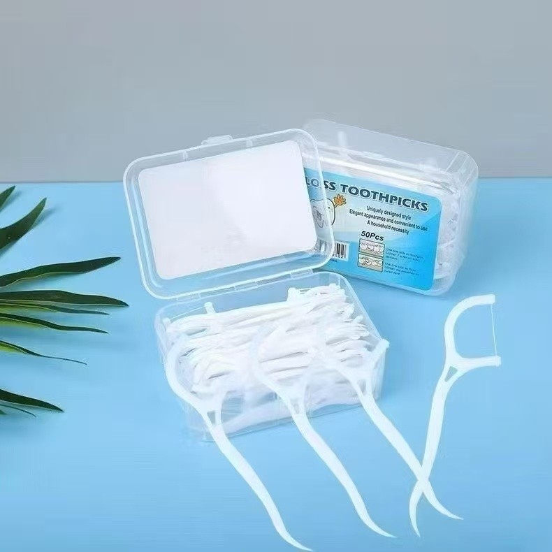 Kit 200/300 Unidades de Fio Dental Infantil em Formato de Arco Ultra Fino para uma Limpeza Eficaz