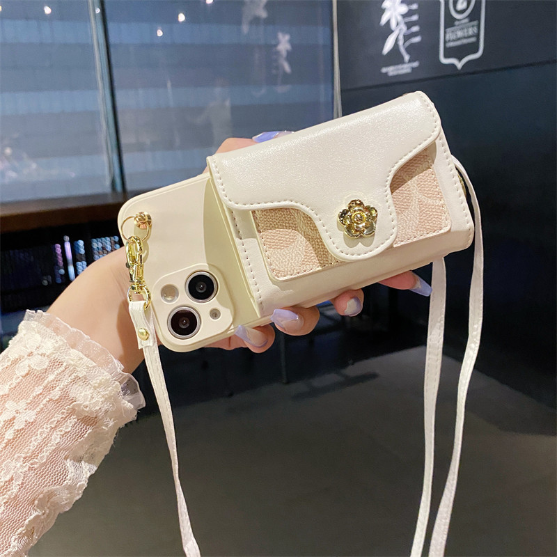 Yuehuang Adequado para Huawei mate80 Phone Case mate70Pro Coin Purse mate40 Crossbody Strap Lanyard pura80/70 Silicone S