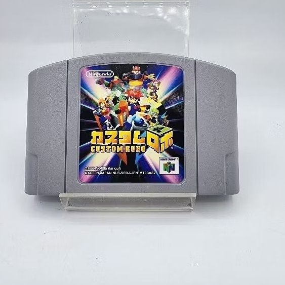 COLECIONADOR - Jogo Original Custom Robo  - Cartucho Nintendo 64 (Versão japonesa)