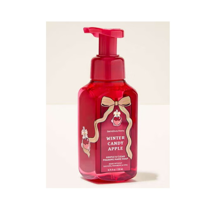 BELEZA MINHA | BATH & BODY WORKS Sabonete em Espuma - Winter Candy Apple