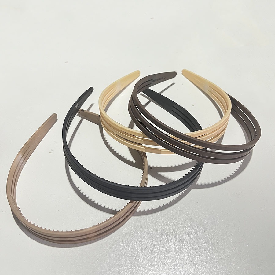Tiara de Cabelo Plástico Designer Moderno, Fácil de Usar, Design Trançado, Uso Diário Cor Aleatória