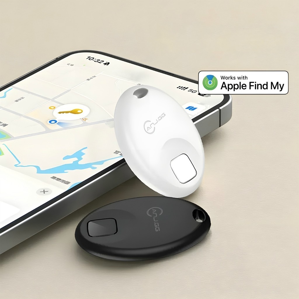 Rastreador Inteligente Anti Perda Bluetooth Compatível Apple Find My iOS Localizador para Chaves Mala Bolsa Pets Criança