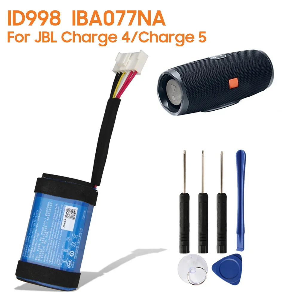 Replacement Battery ID998 IY068 IBA077NA For JBL Charge 4 5 Charge4 Charge5 SUN-INTE-118 Powerful Rechargeable Batteries 7500mAh