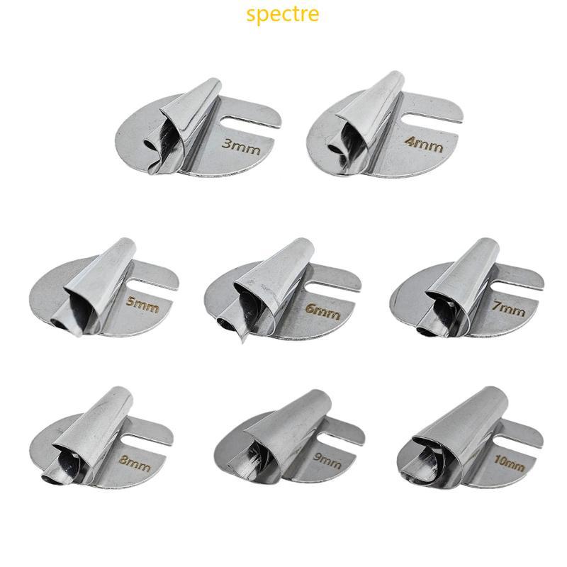spe Costura Rolou Hemmer Pé Enrolado Repalcements 3-10mm Largura Bainha Calcador