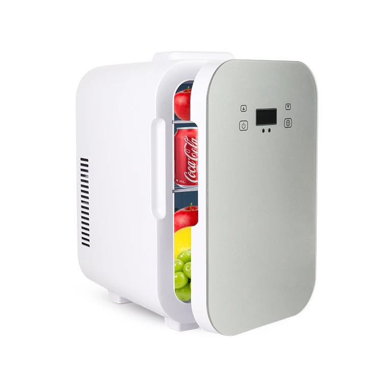 8L Digital Display Screen Door Beauty Refrigerator Cosmetic Small Car Fridge Mini Fridge for Skincare Makeup Bedroom Office
