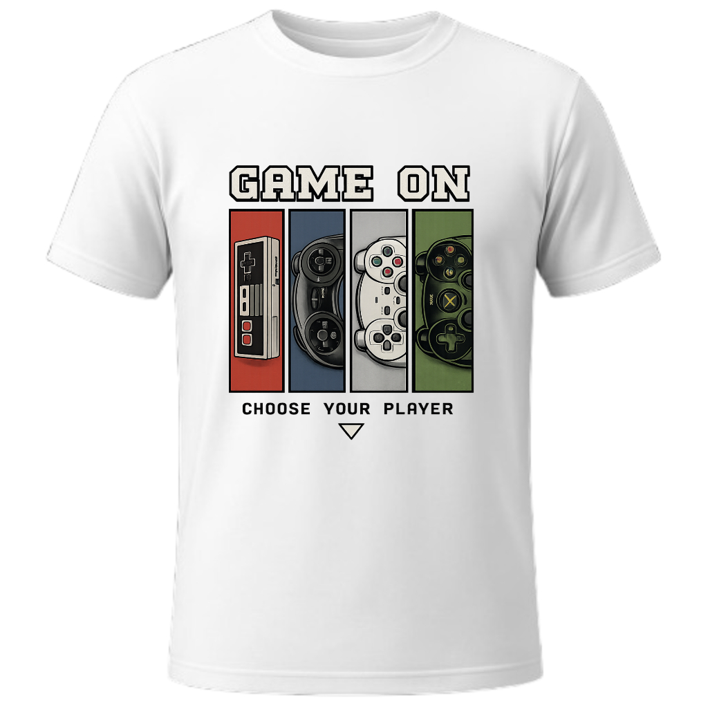 Camiseta Geek Retro Gaming Estilo Gamer Casual Unissex
