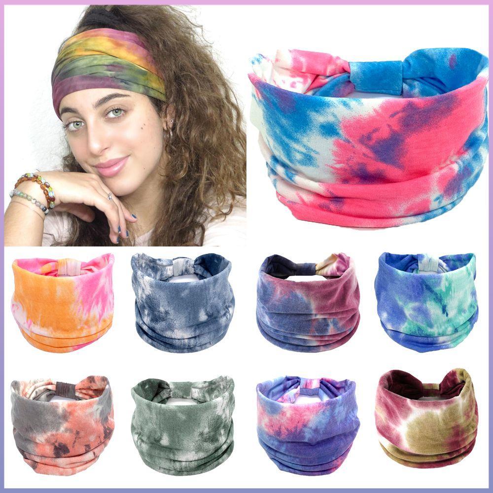 Twist Headbands Cris Cross Yoga Lenços De Cabelo Respiráveis Boho Sport Head Wraps