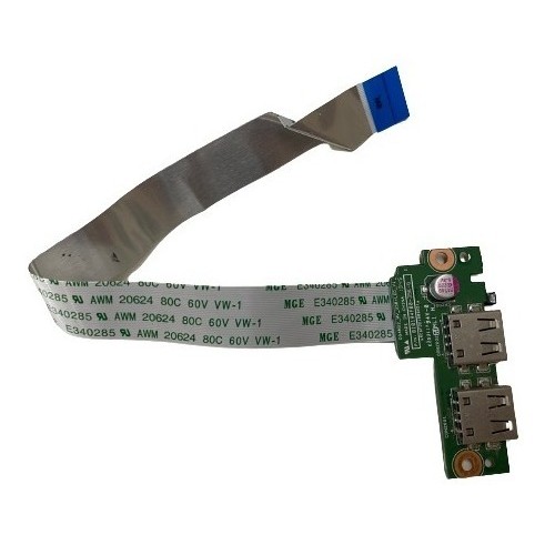 Placa Usb Com Flat Hp Touchsmart 15-d Series TPN-F113 15-D033TU 010194F00-491-G