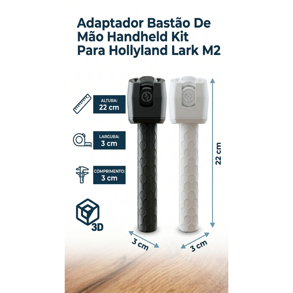 Adaptador Bastão De Mão Handheld Kit Para Hollyland Lark M2