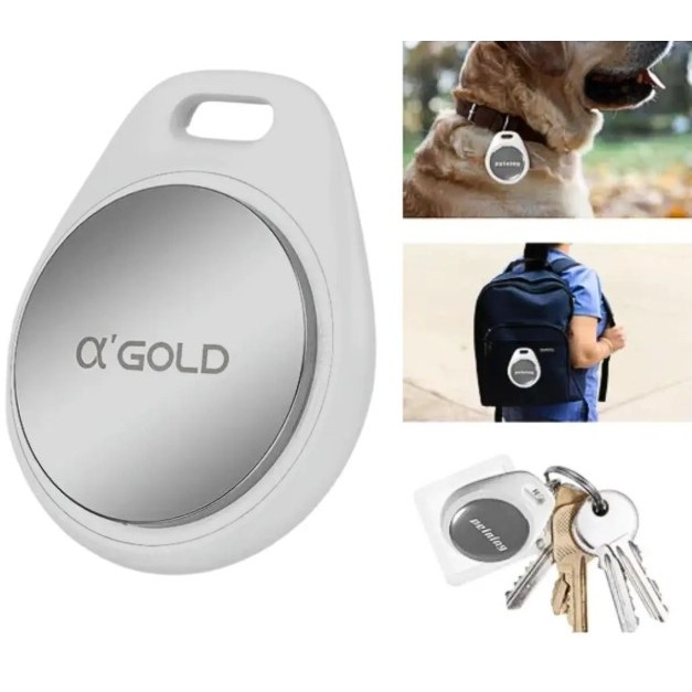 Rastreador Air Tag com Alarme de Sonoro Localizador Smart Tag Compatível Buscar Apple, Localizar Pet, Criança Chave GPS