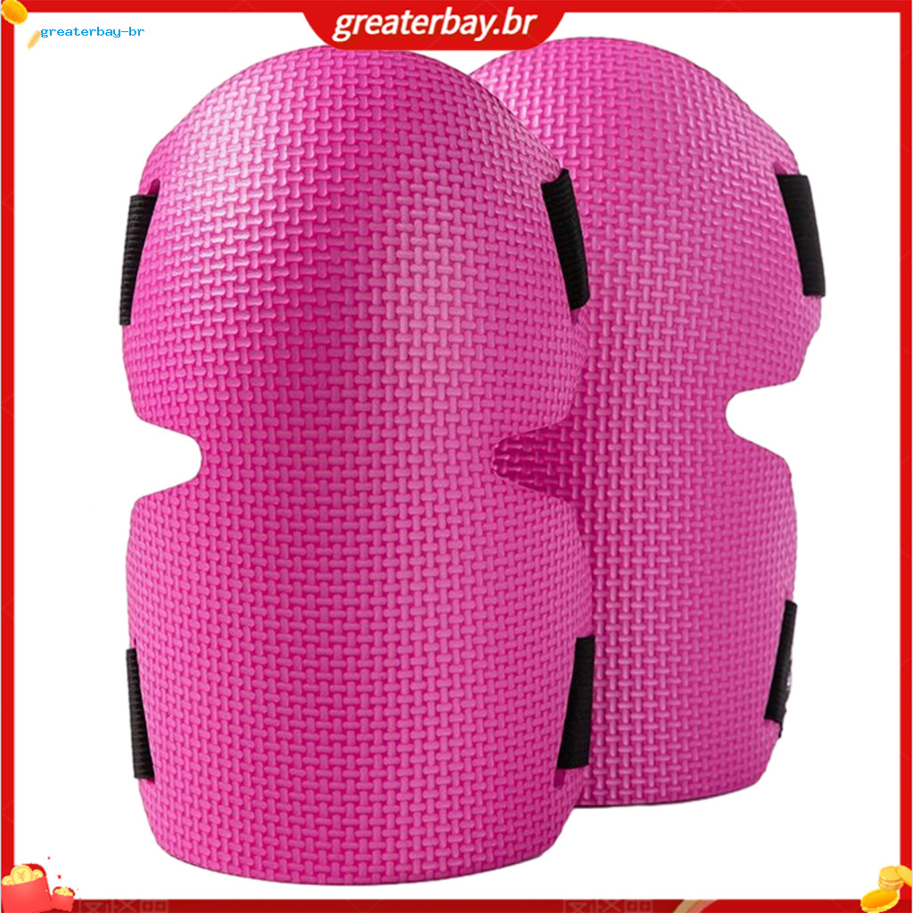 2pcs Gardening Knee Pads with Adjustable Straps Ergonomic Foam Cushions for Comfortable Protection Ideal for Flooring Ca