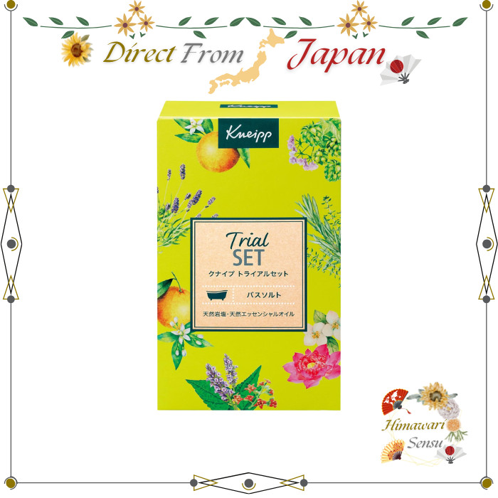 Kneipp Bath Salt Trial Set Relaxing Fragrances Bath Soak【 Direct from Japan 】