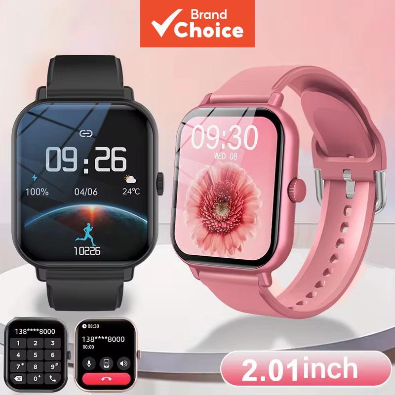 Novo Smartwatch Relógio Inteligente Das Mulheres Dos Homens Tela De Toque Completa Rastreador Sono Bluetooth Falando Esp