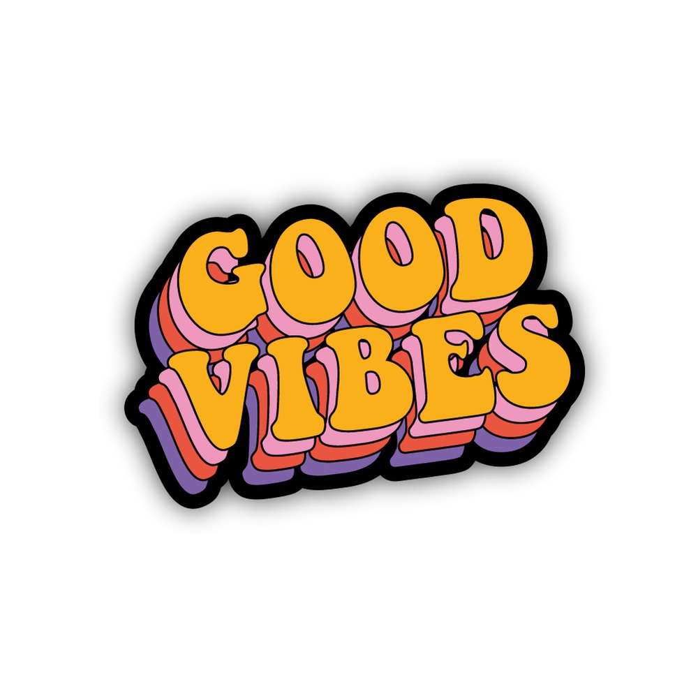 Placa Quadro Decorativo Good Vibes Only