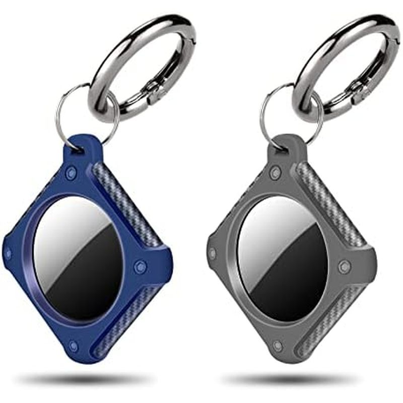 Capa Protetora Airtag Case Chaveiro Para Apple Track Holder Anti Lost Loor Com Finder Itens Air Tag Cães Gatos Chaves Mo
