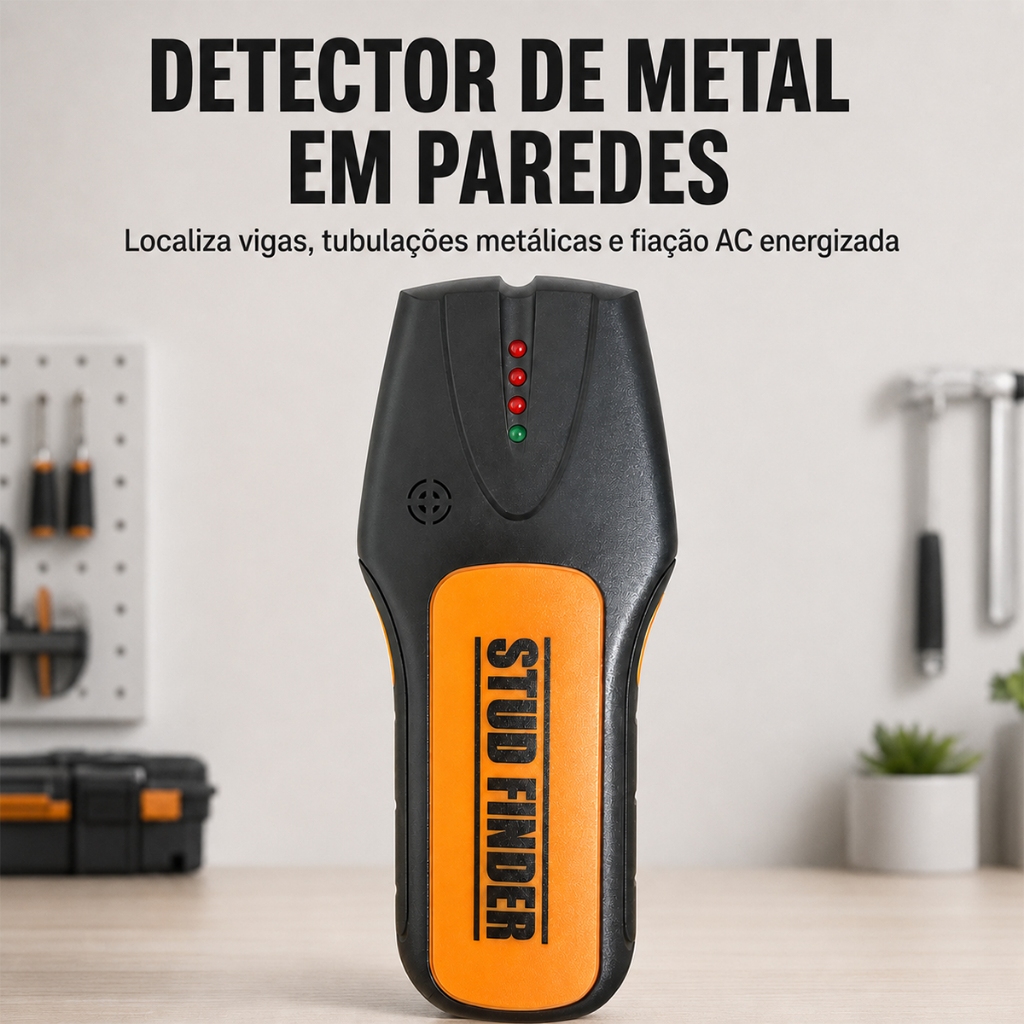 Scanner de Parede Detector de Metal Fiação Vigas Madeira Stud Finder Digital AC