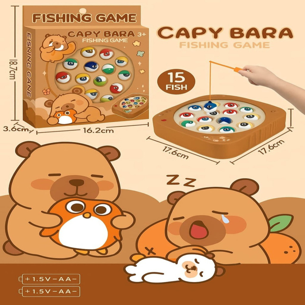 Brinquedo Educativo de Pescaria — Aprendizado Brincando