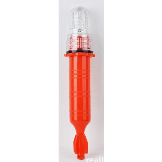 Luz De Pesca Subaquática Sinal De Bóia Lâmpada De Sinalização De Peixe 3 leds
