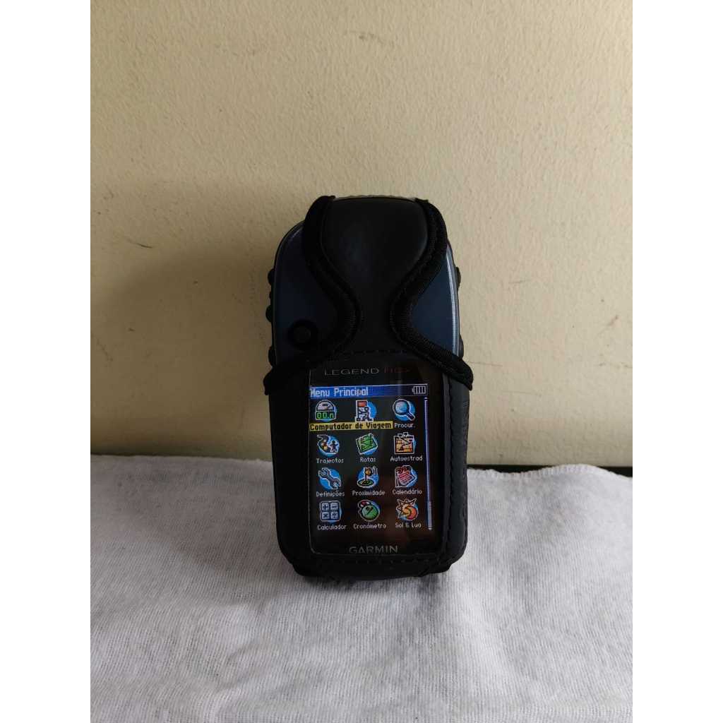 GPS portátil Etrex Legend HCx - Completo - Com Garantia