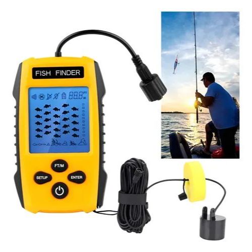 Localizador Portátil de Peixes sonar de profundidade