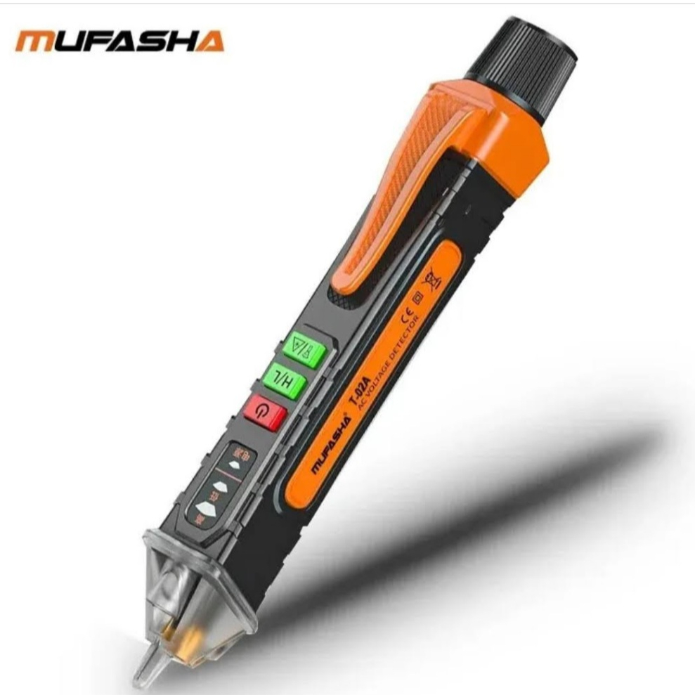 Caneta Detector de Tensão Elétrica sem Contato Tensão AC Inteligente Breakpoint Finder 12-1000V