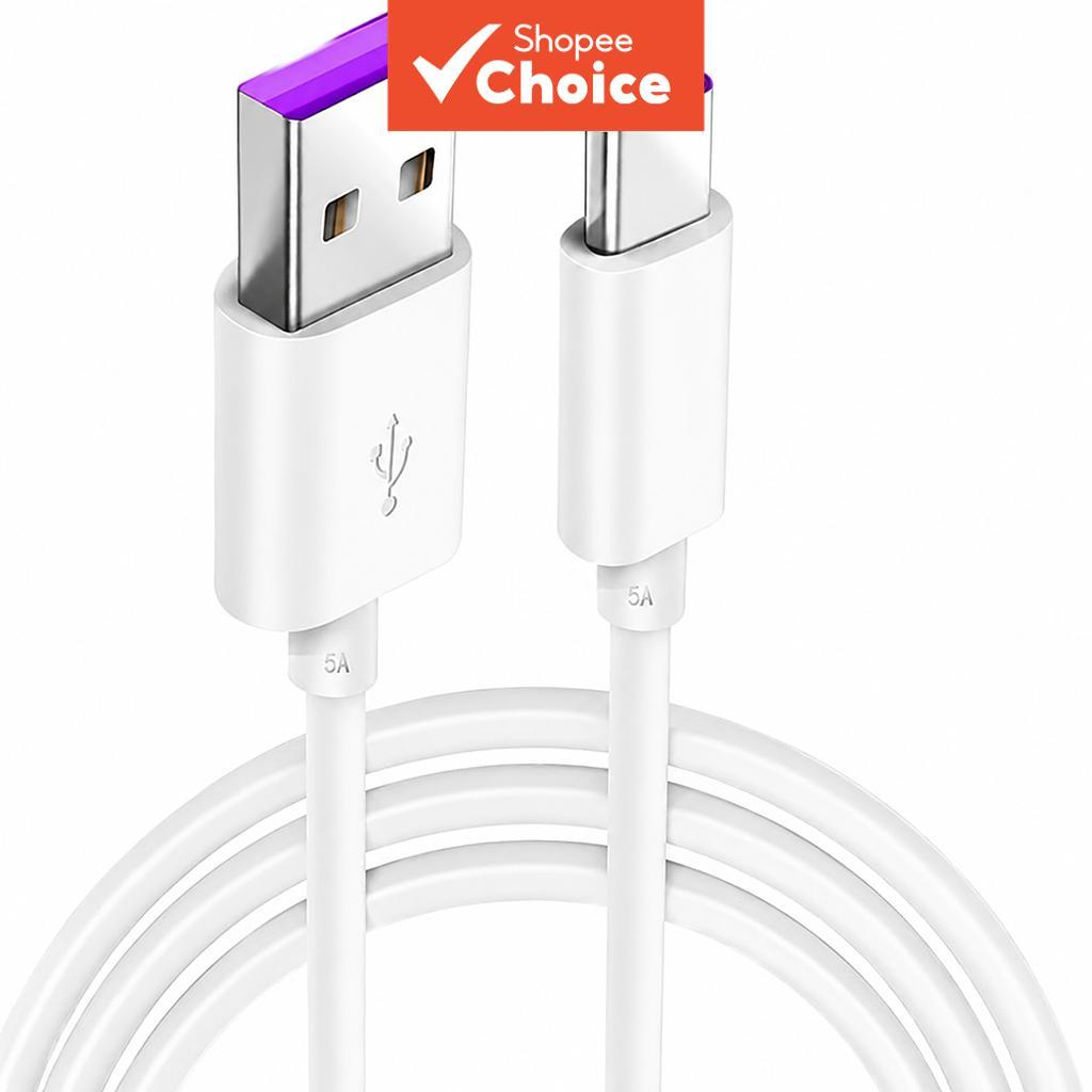 Cabo USB 5A Tipo C Huawei P50 P40 P30 P20 Pro Lite Mate20 10 Pro P10 Plus Lite USB 3.1 Tipo-C Cabo Supercharge