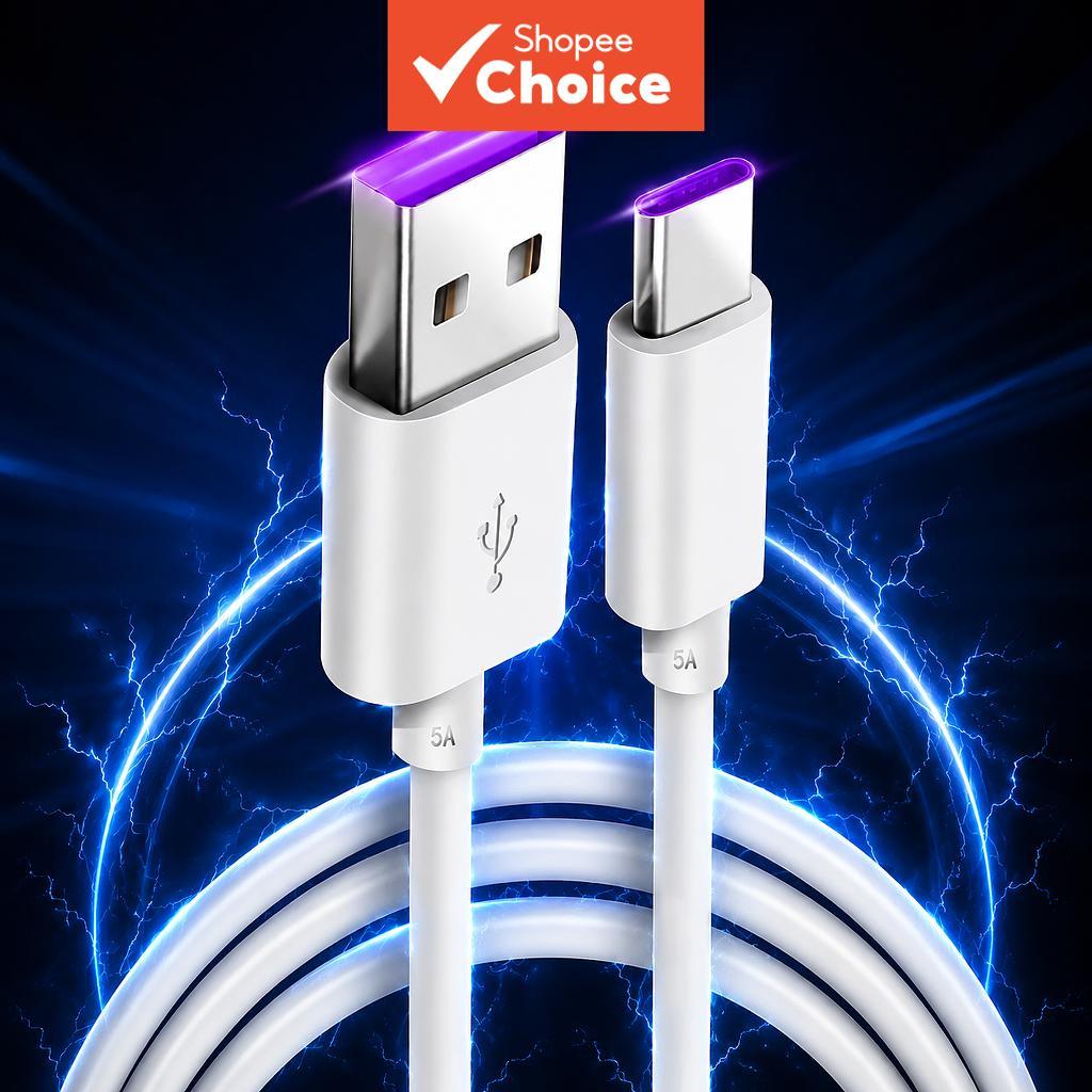 Para Cabo USB 5A Tipo C para Huawei P40 P30 P20 Pro lite Mate20 10 Pro P10 Plus lite USB 3.1 Tipo-C Cabo Supercharge