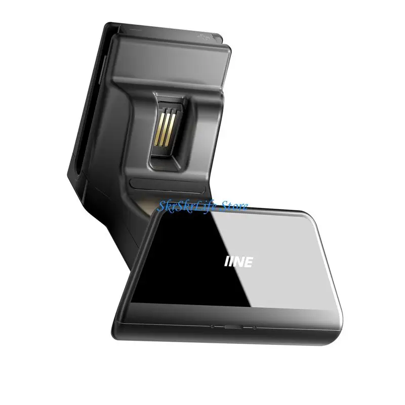 E65E Charging Dock with Fast LED Small Designs Chargers Station Suitable for Gaming Joy‑Con Device