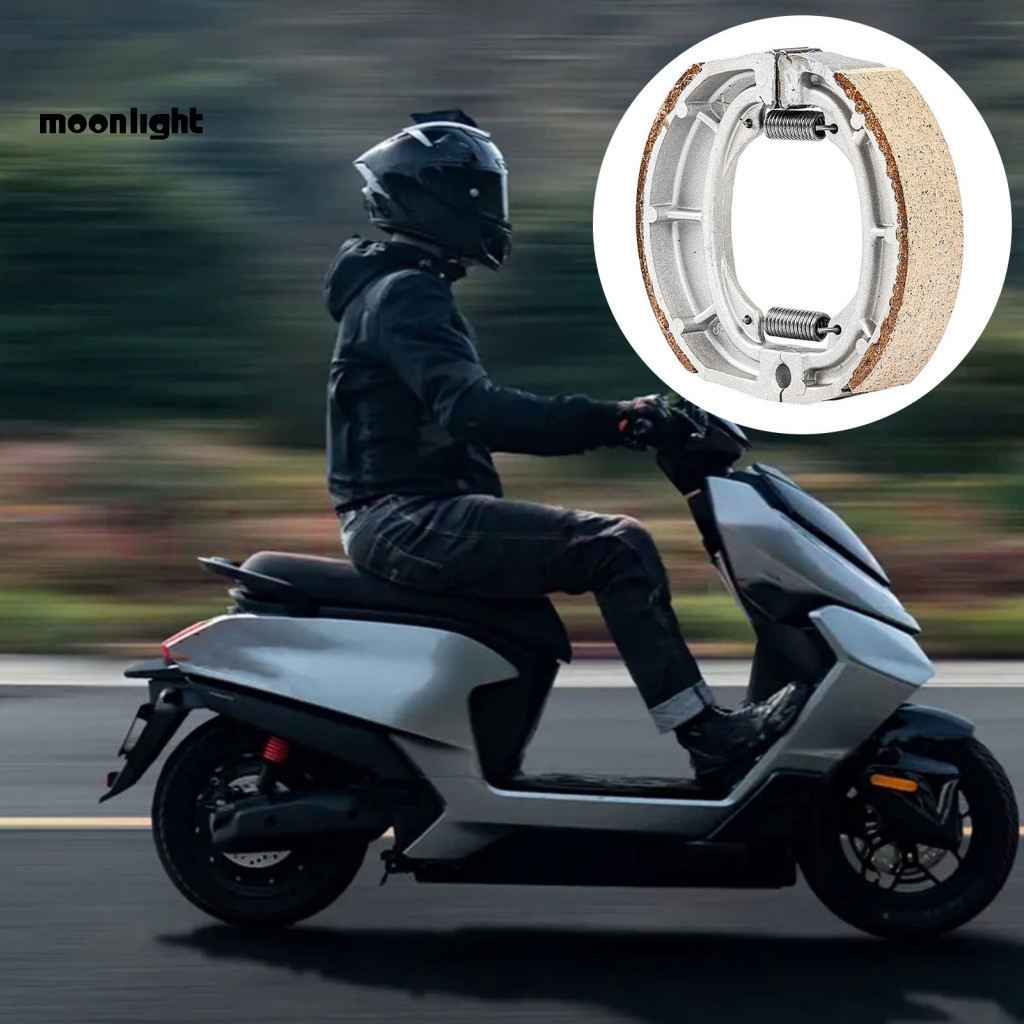 Scooter Rear Drum Brake Shoes for Neptune Hs125t Moped – Durable Pad Replacement High-quality Accessories for Smooth B