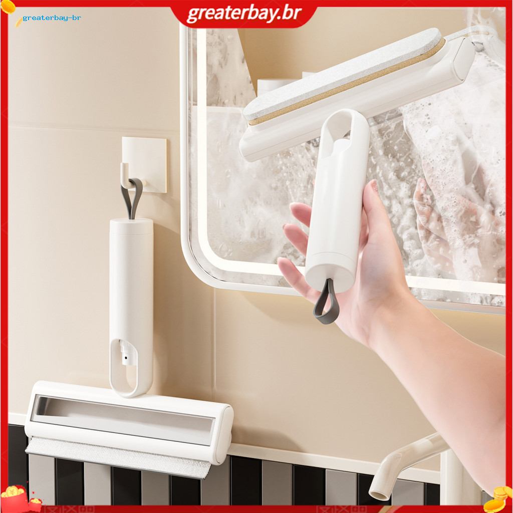 Scraper Brush for Windows Glass Screens – Portable Bevel Scraping Strip Dust Removal Multi-functional Cleaning Tool Ea