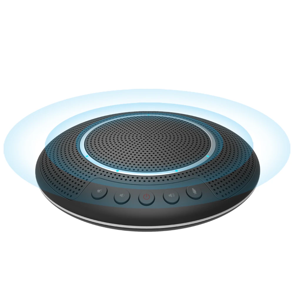 Home Office Business Meeting Mics Usb  Desktop Computer Speaker With Microphone  Portable Conference Speakerphone