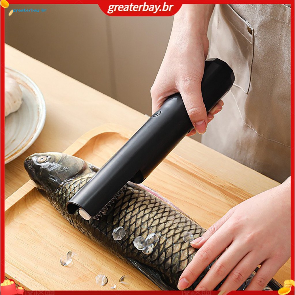 Electric Fish Scaler Coconut Shredder Handheld Rotating Grater with Stainless Steel Blades – Multi-functional Kitchen