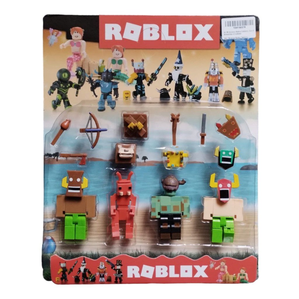 Kit Bonecos Roblox Celebrity Com Acessórios Articulados Edição Limitada Oferta