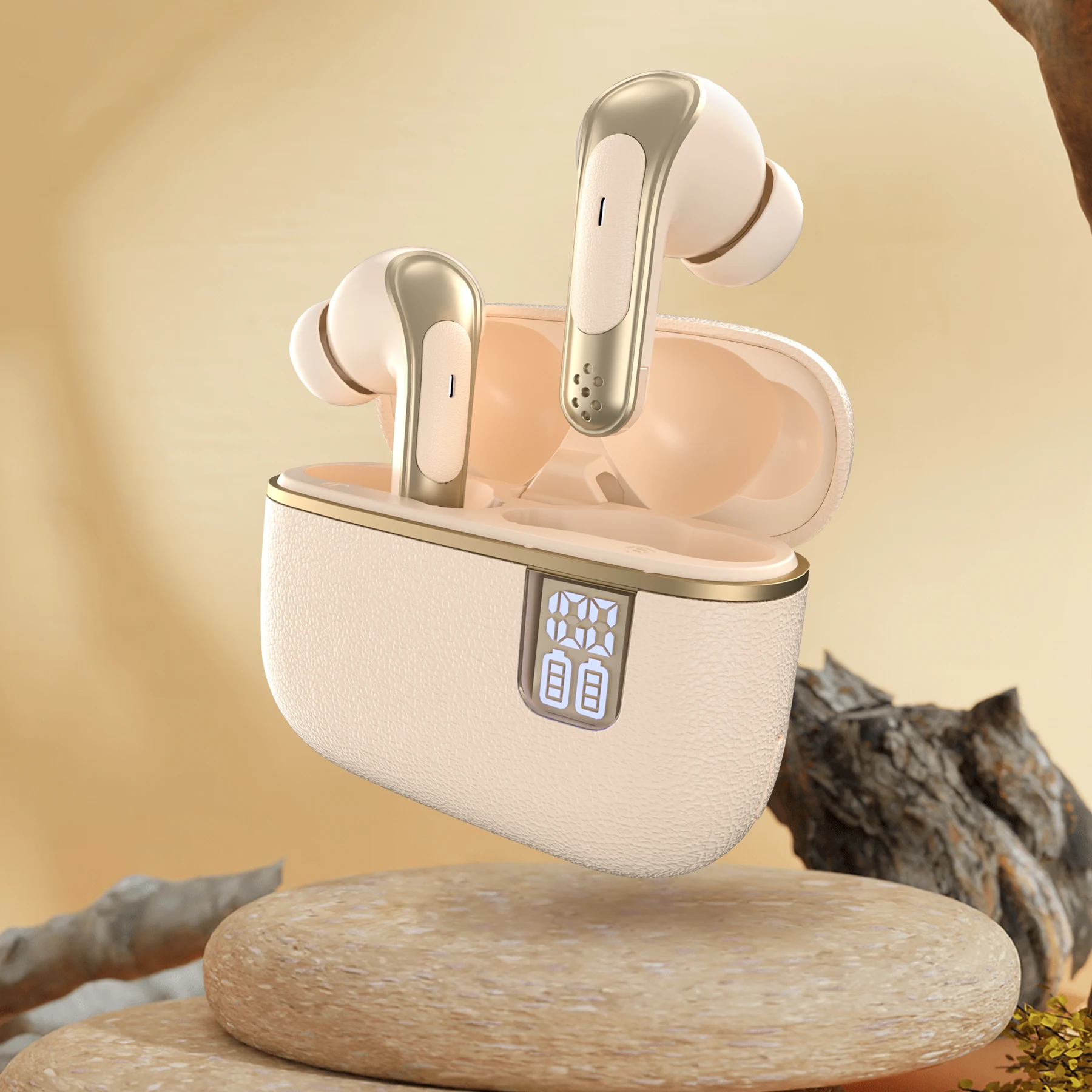 New TWS Wireless Bluetooth Headset Portable Sports Headset With ENC Intelligent Noise Cancellation For IPhone/Samsung/Xiaomi