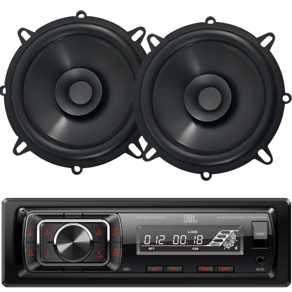 Kit Radio Automotivo Jbl Celebrity + Alto Falante Bomber 5