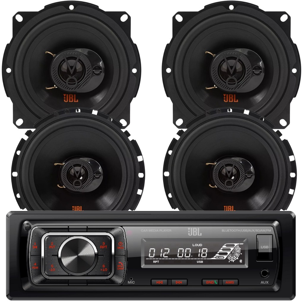 Rádio Jbl Celebrity 150 Bt + Alto Falante 5 E 6'' Trfx55 110