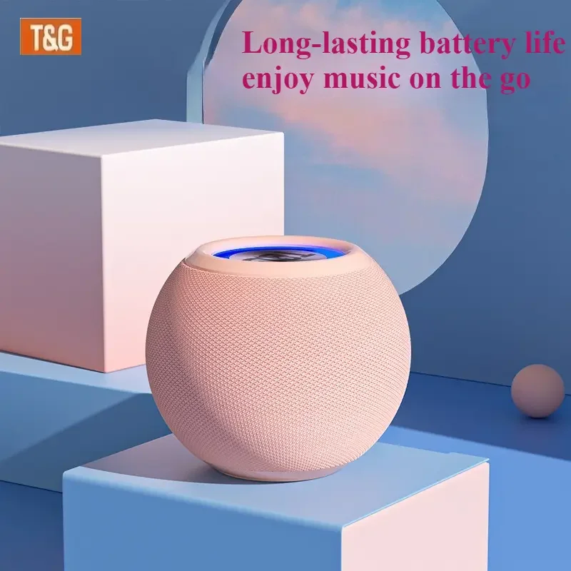 New Hot Bluetooth Speaker Portable TWS Wireless Mini Bass Boombox LED Loudspeaker IPX7 Outdoor Music Player Support BT AUX FM TF