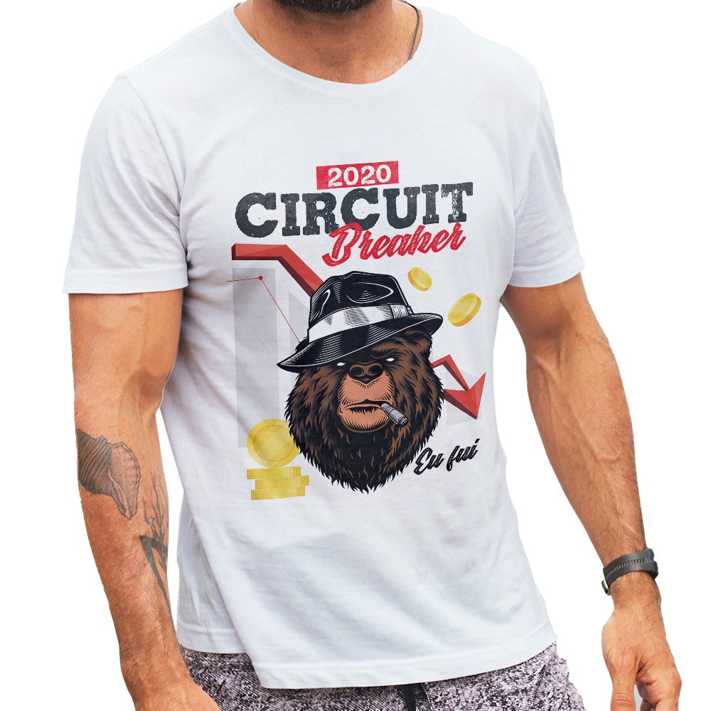 Camiseta Mercado Financeiro Circuit Breaker 2020 Eu Fui