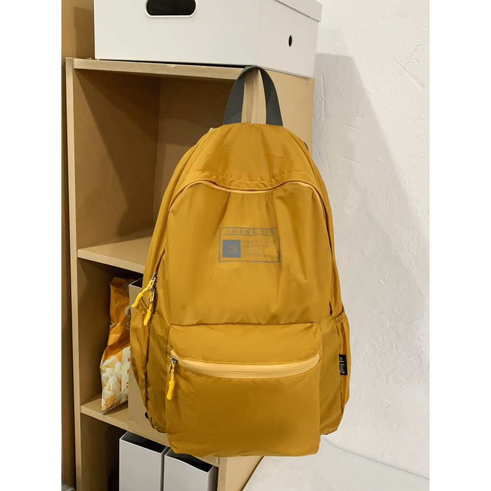 Unissex macio mochila ao ar livre leve à prova dwaterproof água dobrável saco grande capacidade mochila de viagem simple