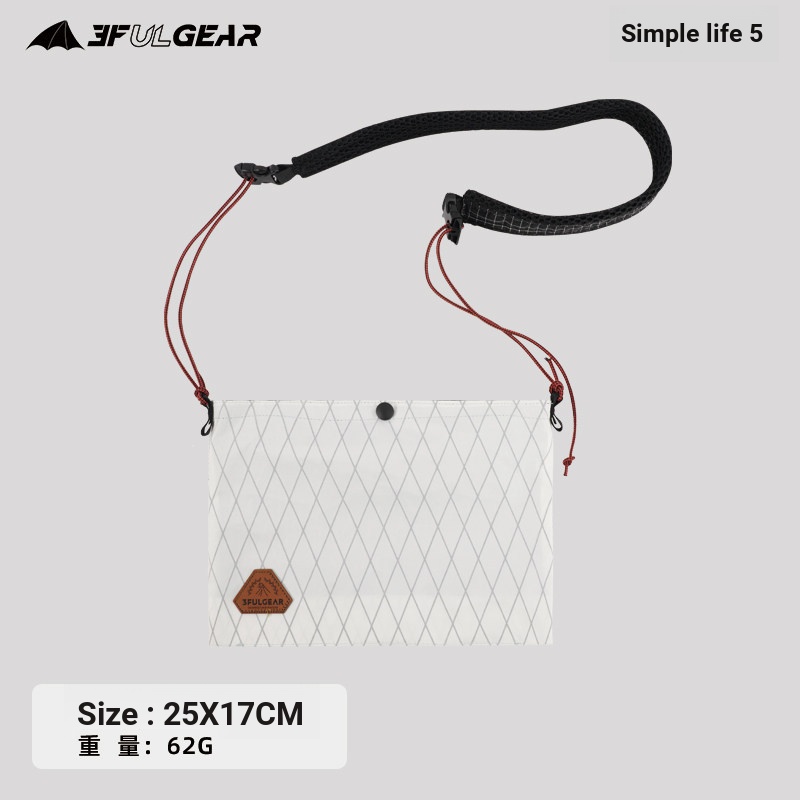 Sanfeng Out Simple Life Series Bolsa pequena simples XPAC