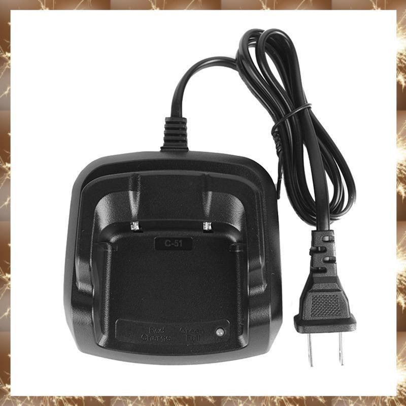 (Carregador De Bateria De Mesa Div C-51 Para Rádio Bidirecional UV-K5/K6 K58 5R PLUS , Plugue Americano