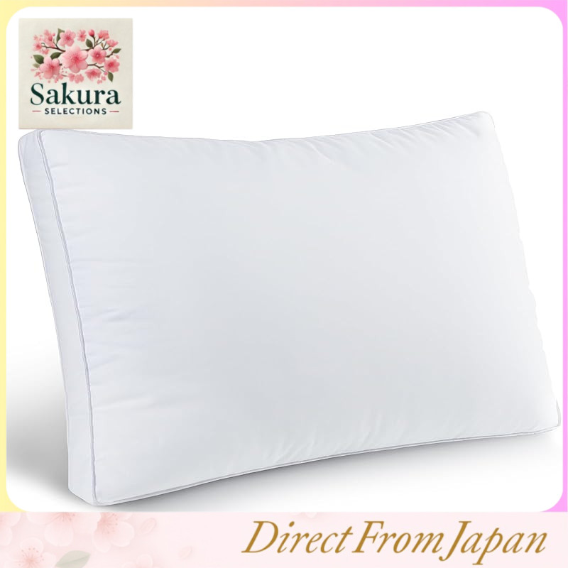 Travesseiro ajustável de luxo com qualidade de hotel para alívio da dor no pescoço, ideal para quem dorme de lado, respirável e lavável, com estrutura 3D macia, 63x43x20cm (Branco)