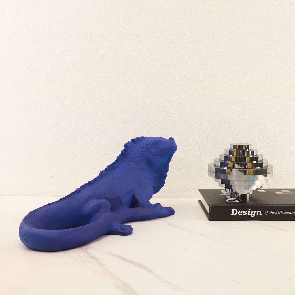 9XXI Modern minimalist resin lizard crafts, a touch of luxury, creative home decor, soft furnishings for the desktop or
