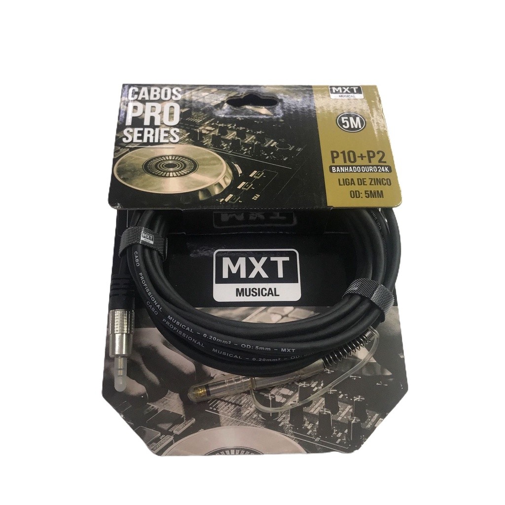 Cabo Pro Series P10 + P2 5 Metros Mxt