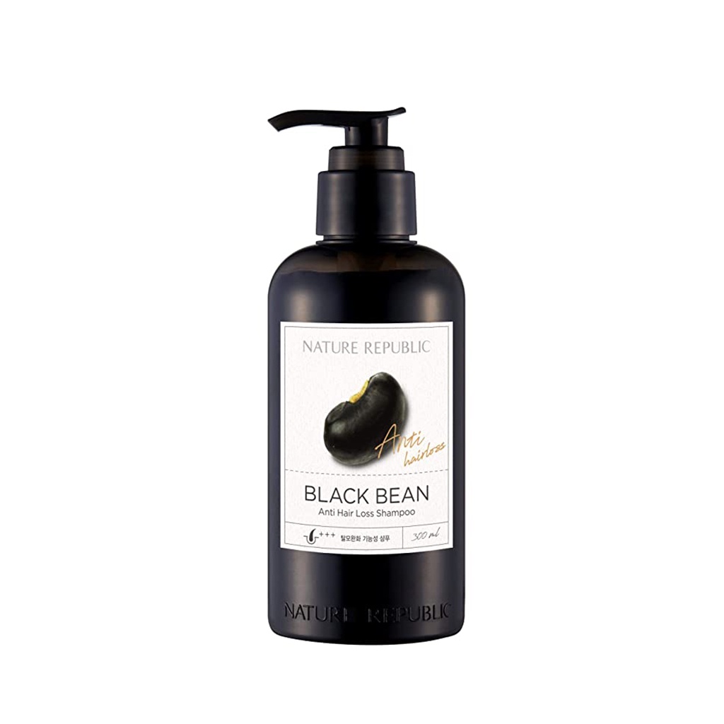 nature republic black bean anti hair loss shampoo 300g