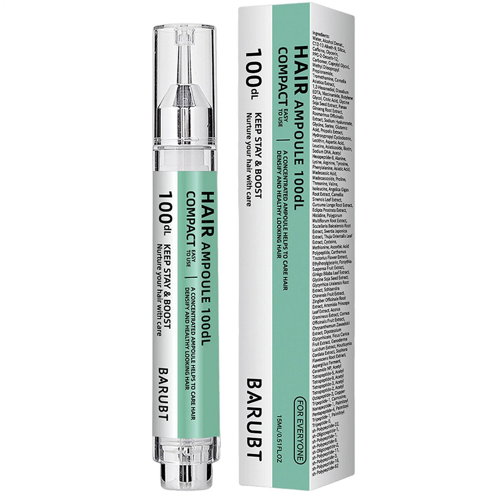 Compact BARUBT Hair Ampoule Concentrated Hair Care Serum Strengthen Hair Roots Anti Hair Loss Scalp Repair Treatment