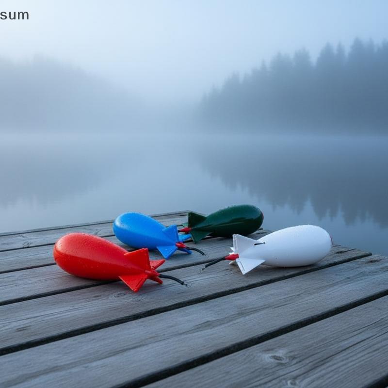 [sum] Alimentador De Roet De Pesca Suporte De Isca De Longa Duração Iniciador Flutuante Para Reservatório Acessórios De