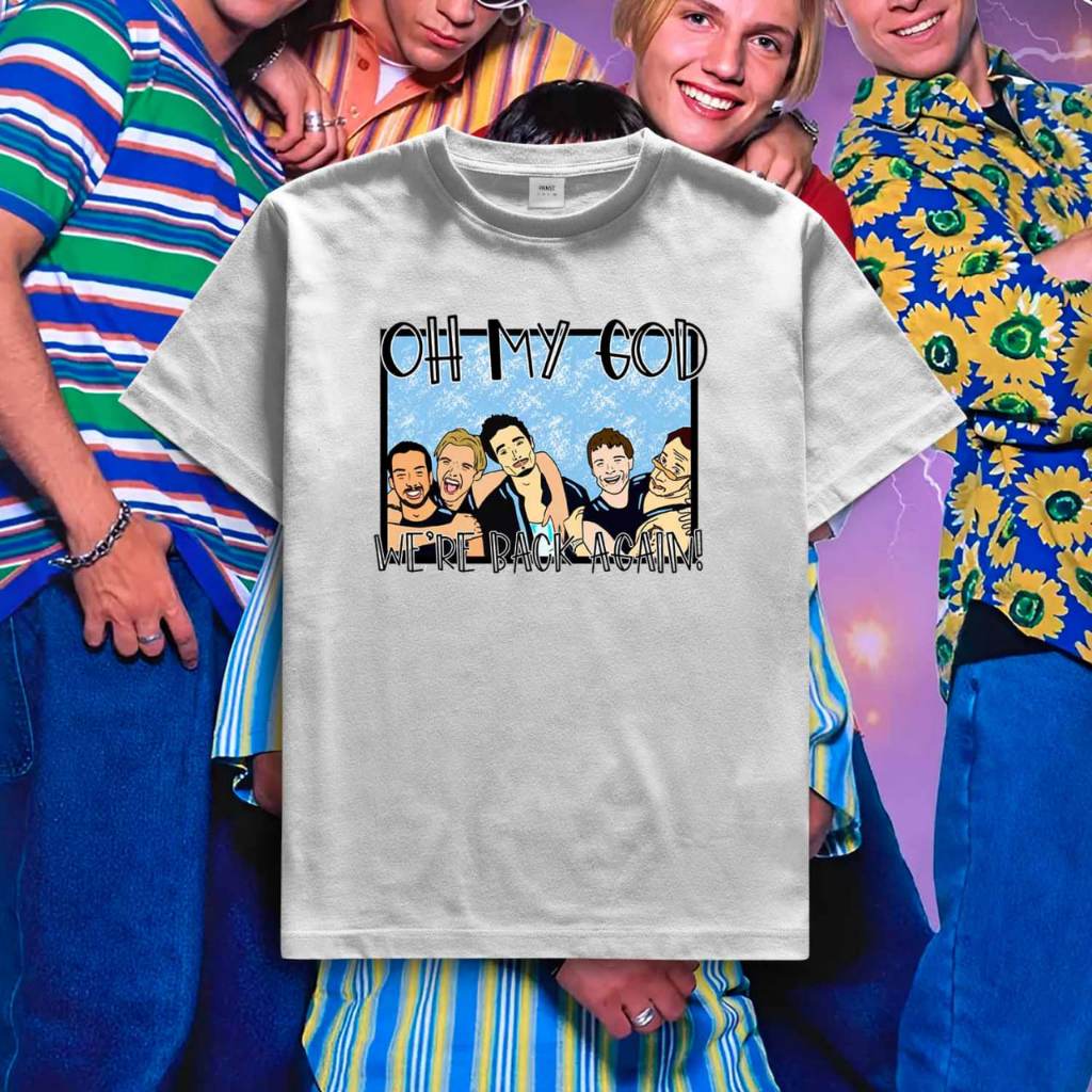 Camiseta Backstreet Boys | Oh My God, We're Back Again [unissex]