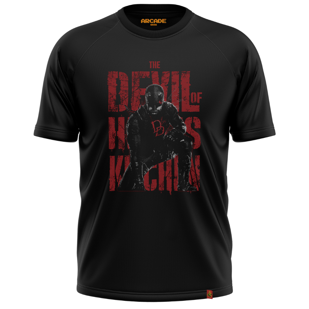 Camiseta Demolidor Born Devil kitchen Again Hell's